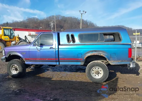 1997 Ford F-350 Xl from USA, damaged, VIN 1FTHF36G9VEC13627